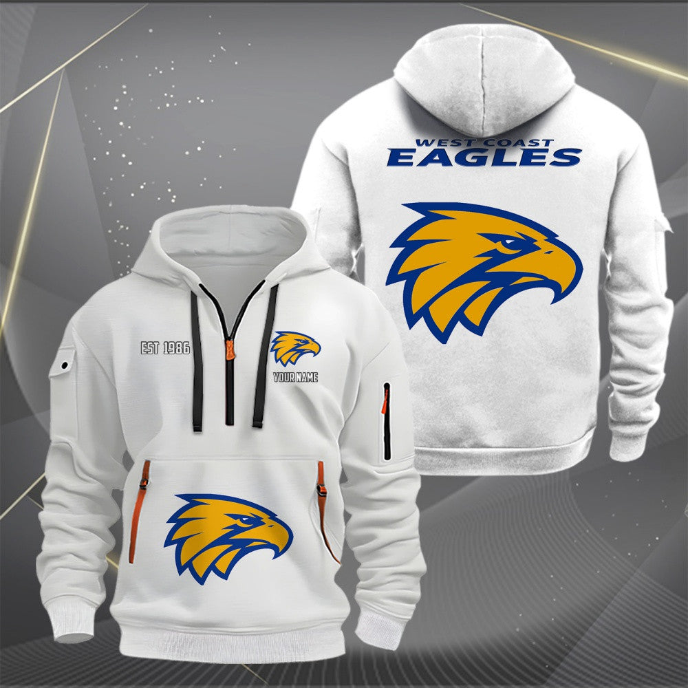 WCE Personalized Custom Sports Hoodie Zipper