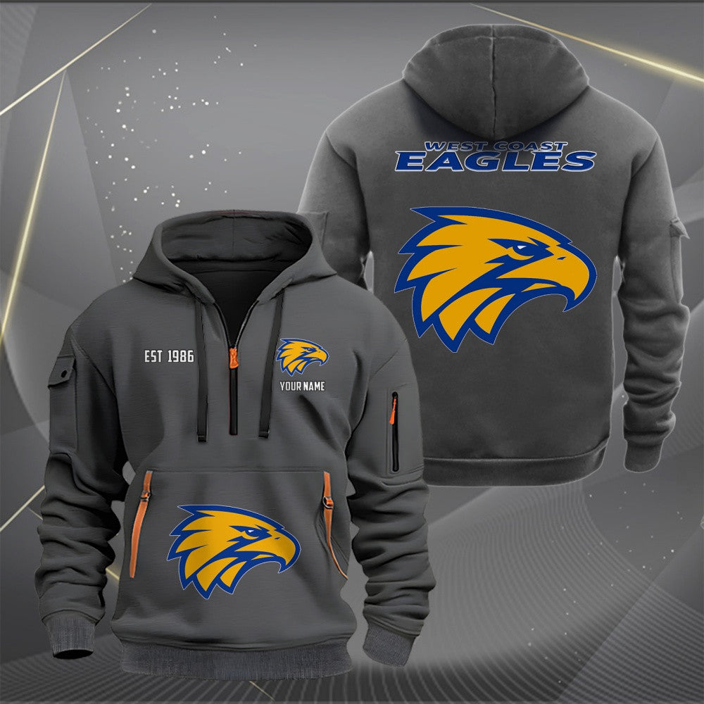 WCE Personalized Custom Sports Hoodie Zipper