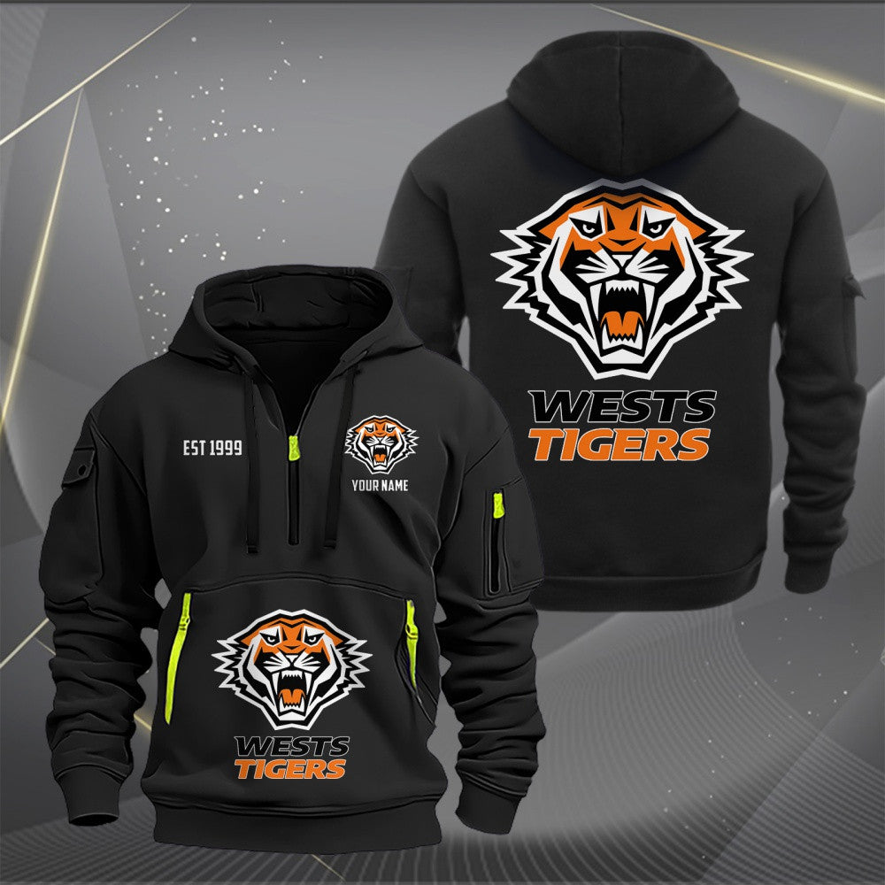 WST Personalized Custom Sports Hoodie Zipper