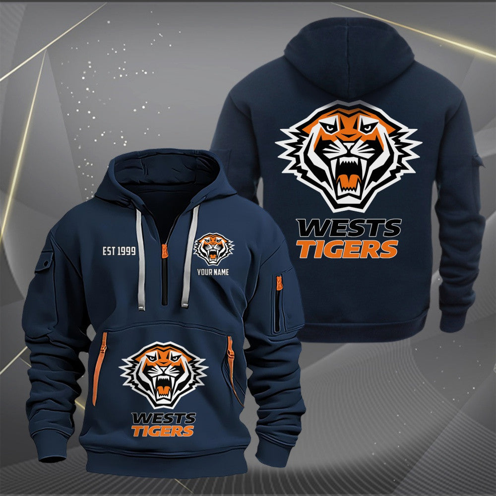 WST Personalized Custom Sports Hoodie Zipper