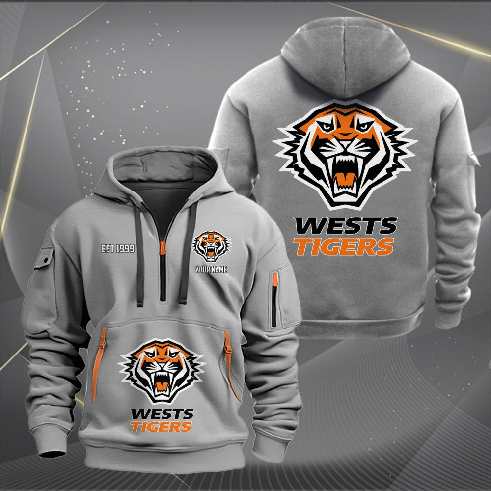WST Personalized Custom Sports Hoodie Zipper
