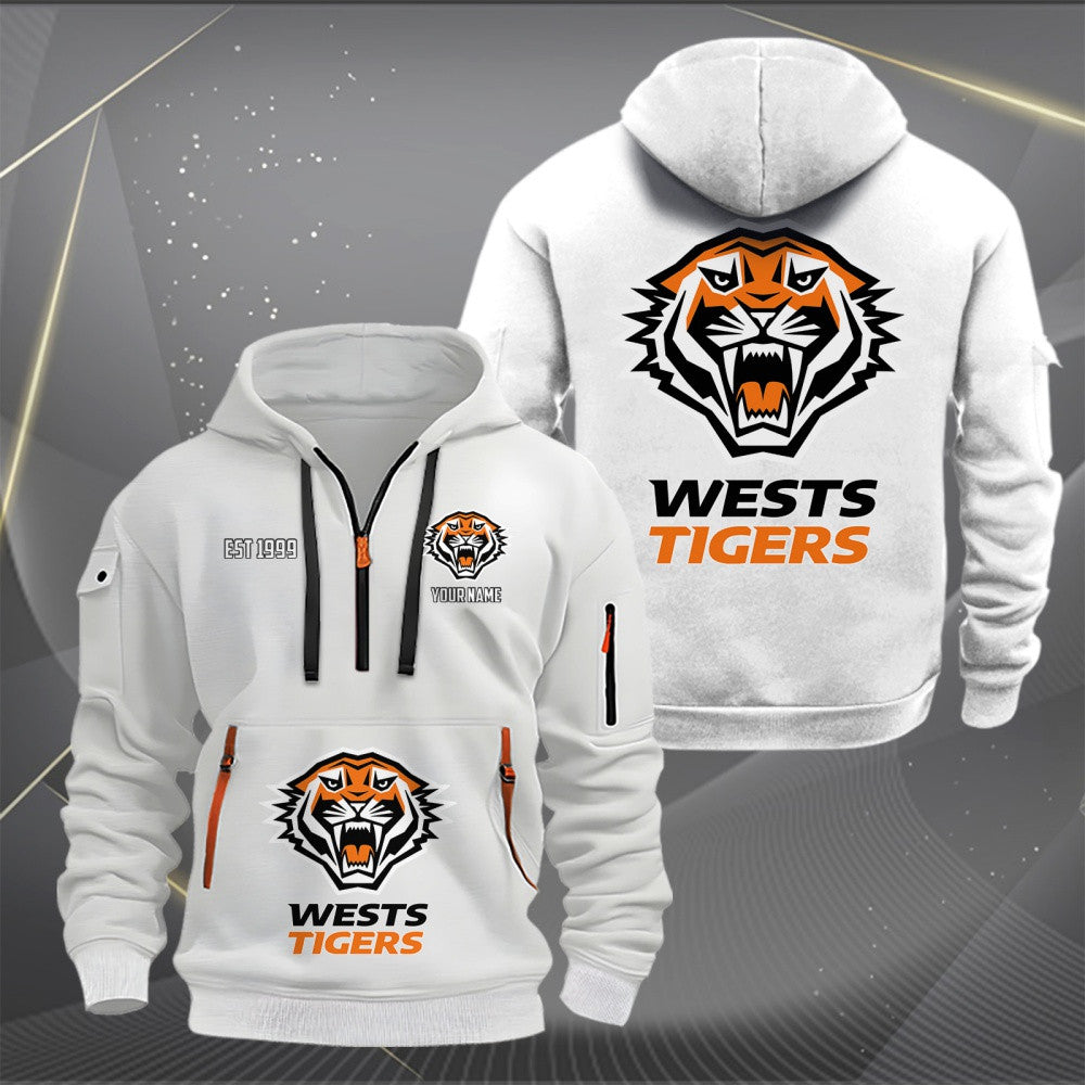 WST Personalized Custom Sports Hoodie Zipper