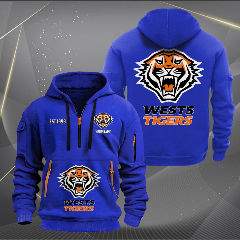 WST Personalized Custom Sports Hoodie Zipper