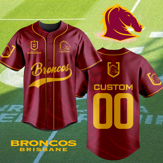 BRI Personalized Custom Baseball Jersey