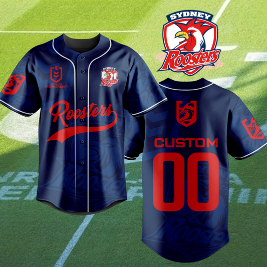 SYD Personalized Custom Baseball Jersey