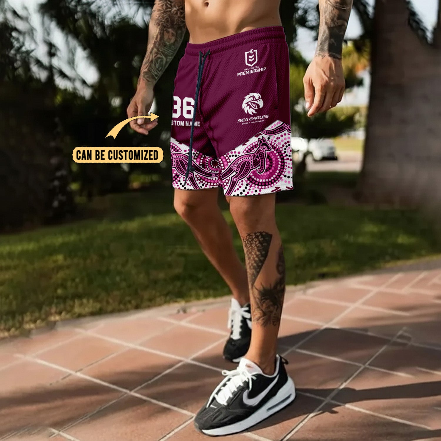MAN Personalized Custom Short Pants 4
