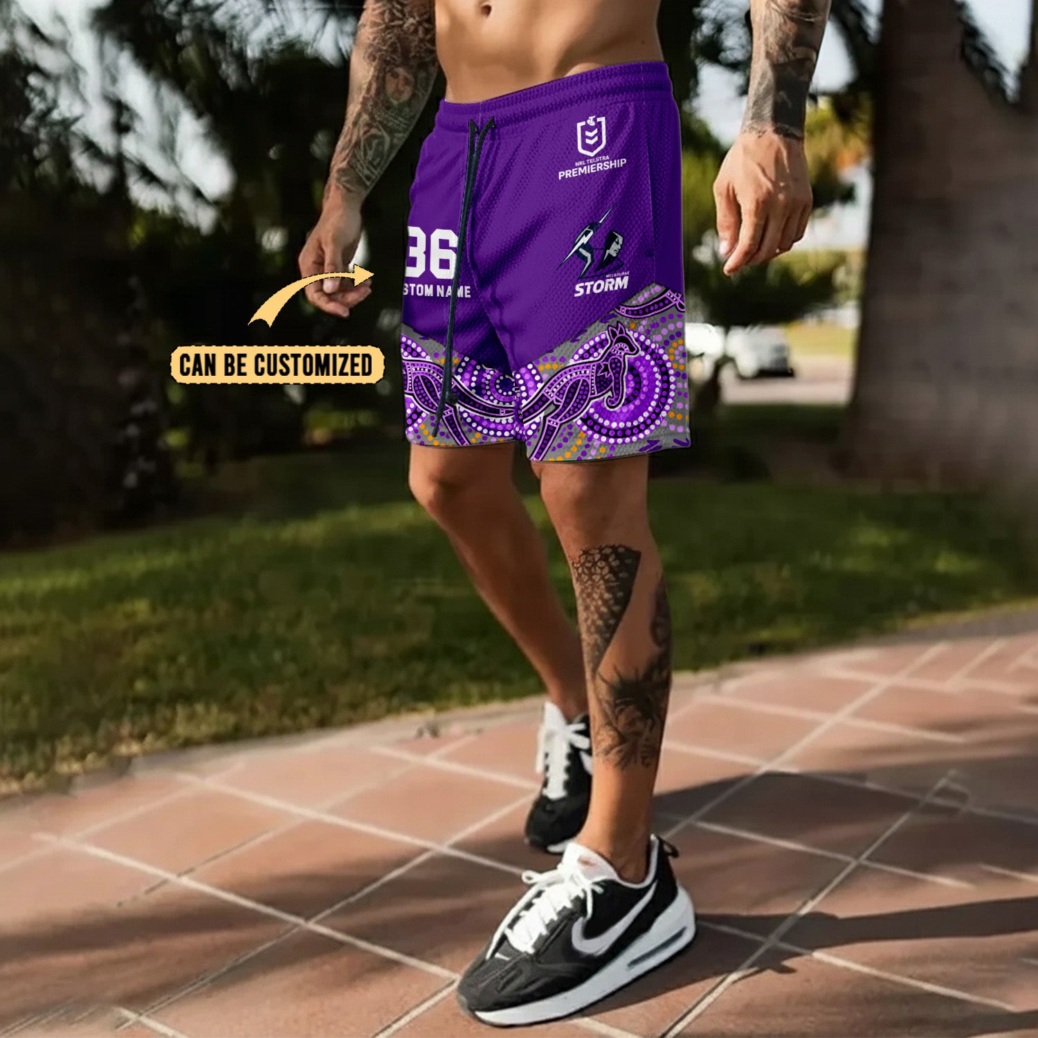MEL Personalized Custom Short Pants 4