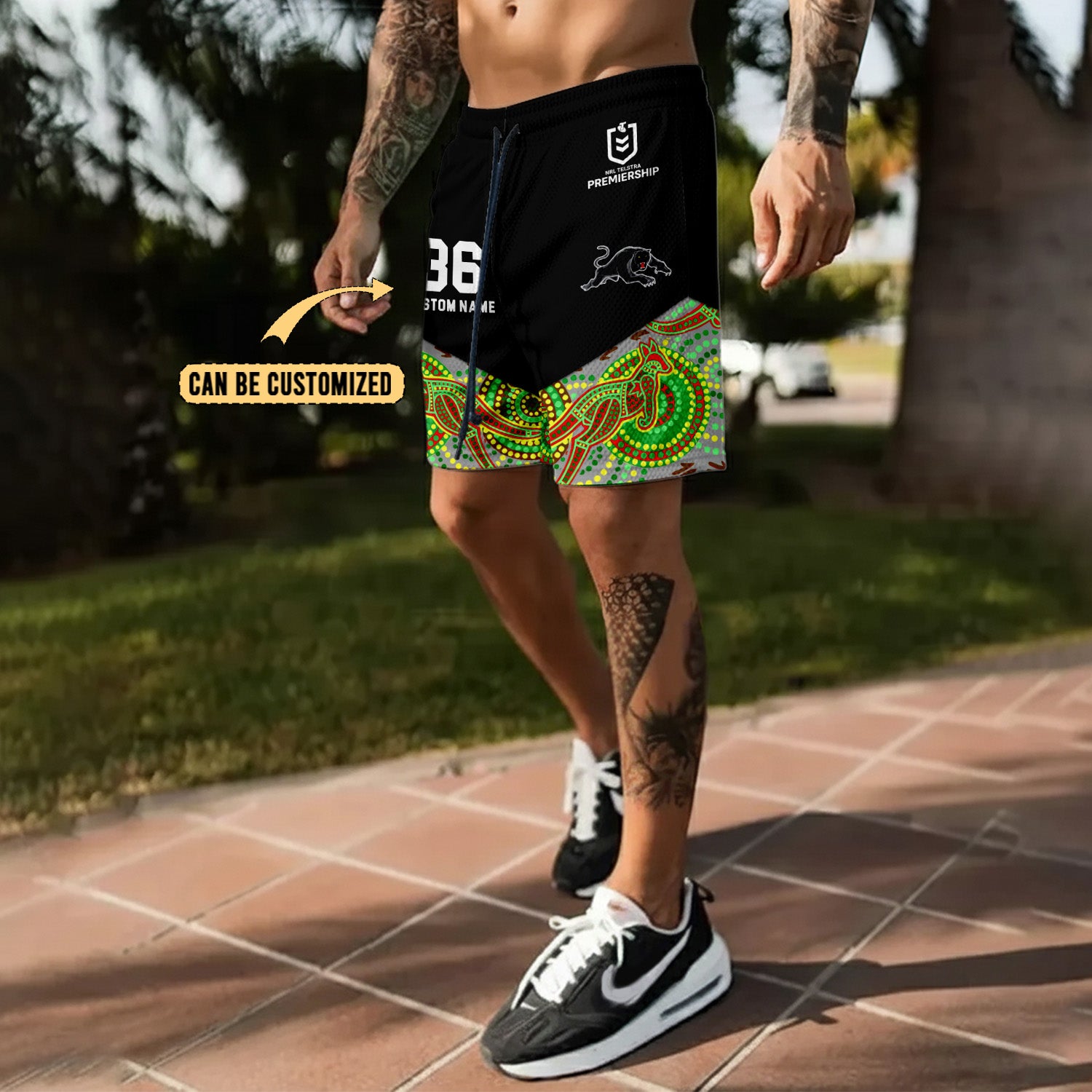 PEN Personalized Custom Short Pants 4