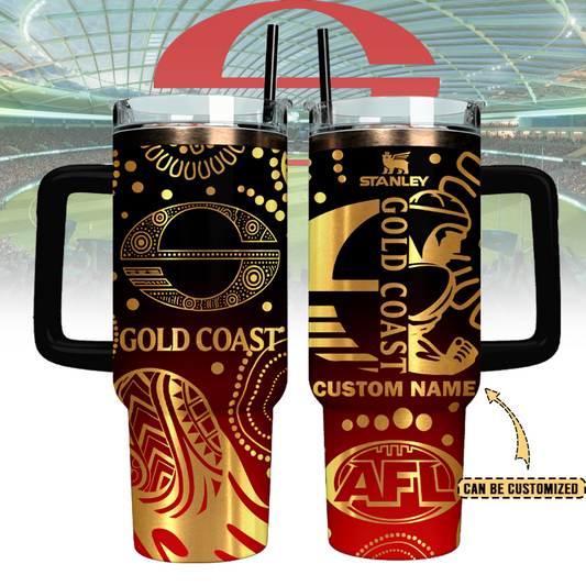 GCS Personalized Custom 40oz 30oz Stainless Steel Tumbler With Handle