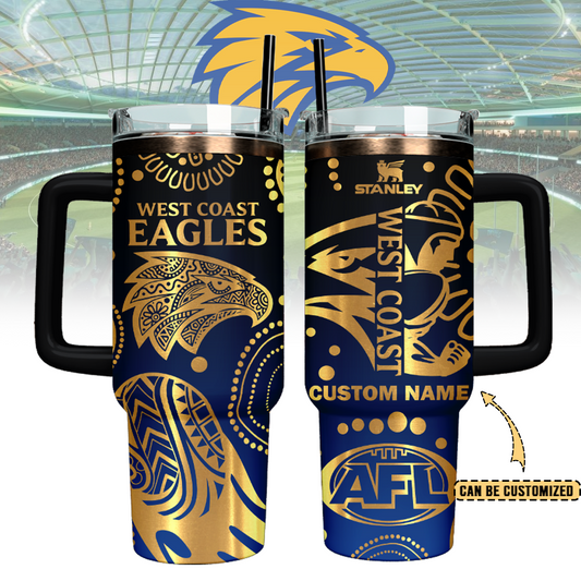 WCE Personalized Custom 40oz 30oz Stainless Steel Tumbler With Handle