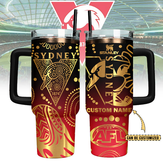 SS Personalized Custom 40oz 30oz Stainless Steel Tumbler With Handle