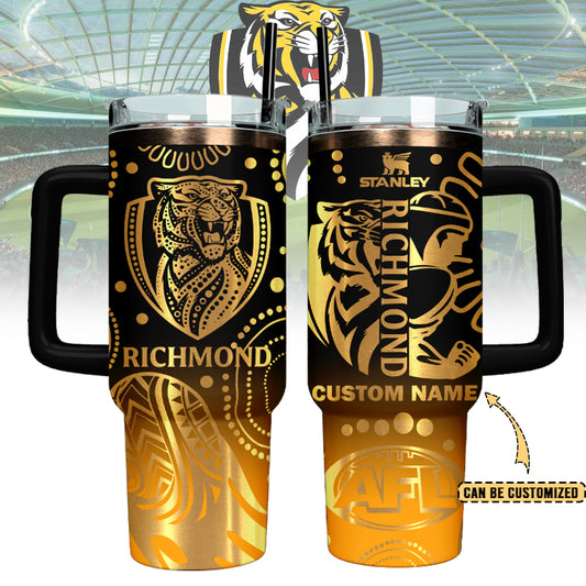 RIC Personalized Custom 40oz 30oz Stainless Steel Tumbler With Handle