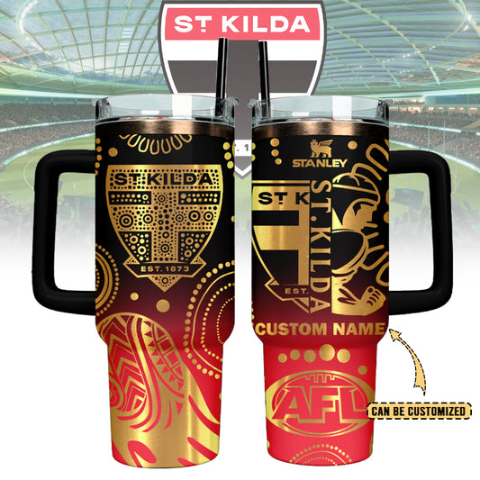 STK Personalized Custom 40oz 30oz Stainless Steel Tumbler With Handle