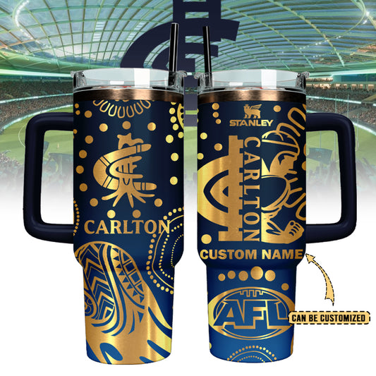 CAR Personalized Custom 40oz 30oz Stainless Steel Tumbler With Handle