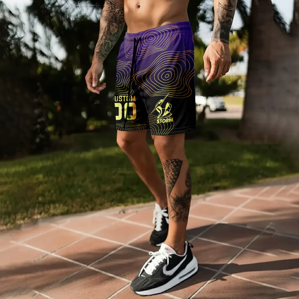 MEL Personalized Custom Short Pants 1