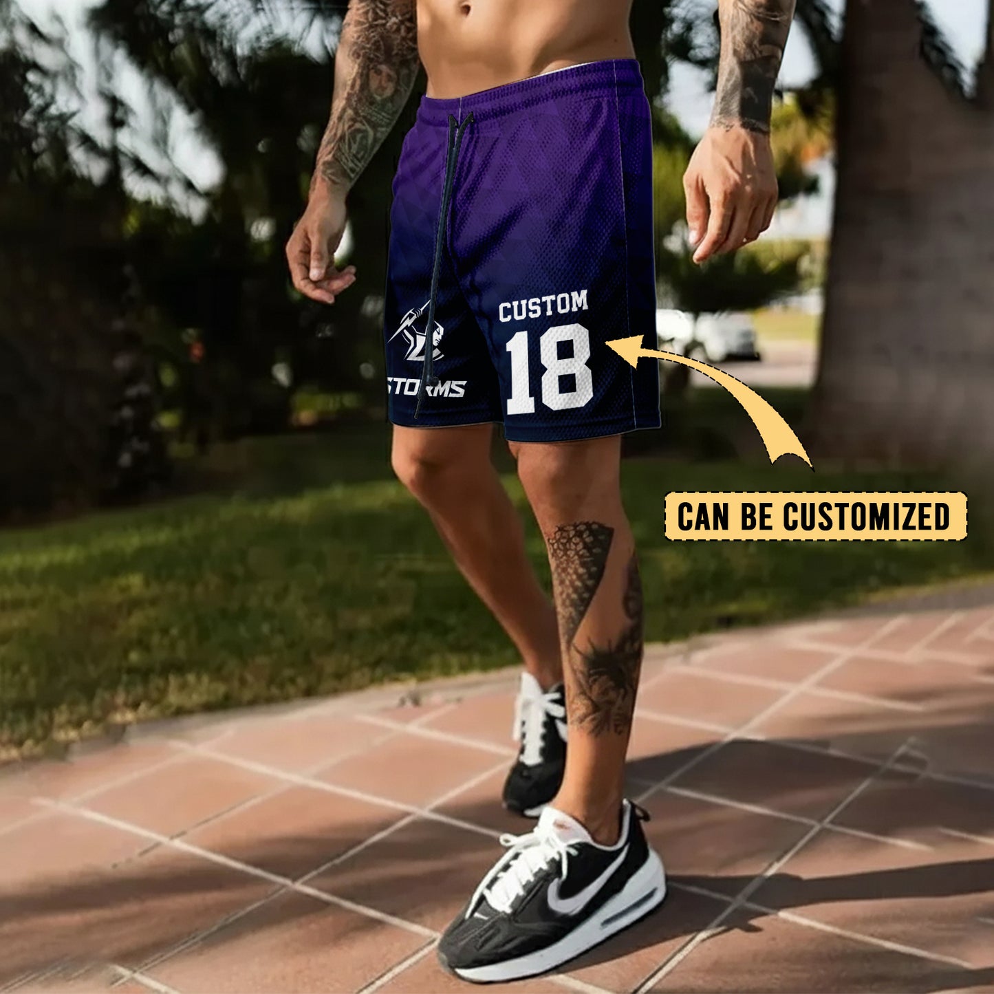 MEL Personalized Custom Short Pants 26