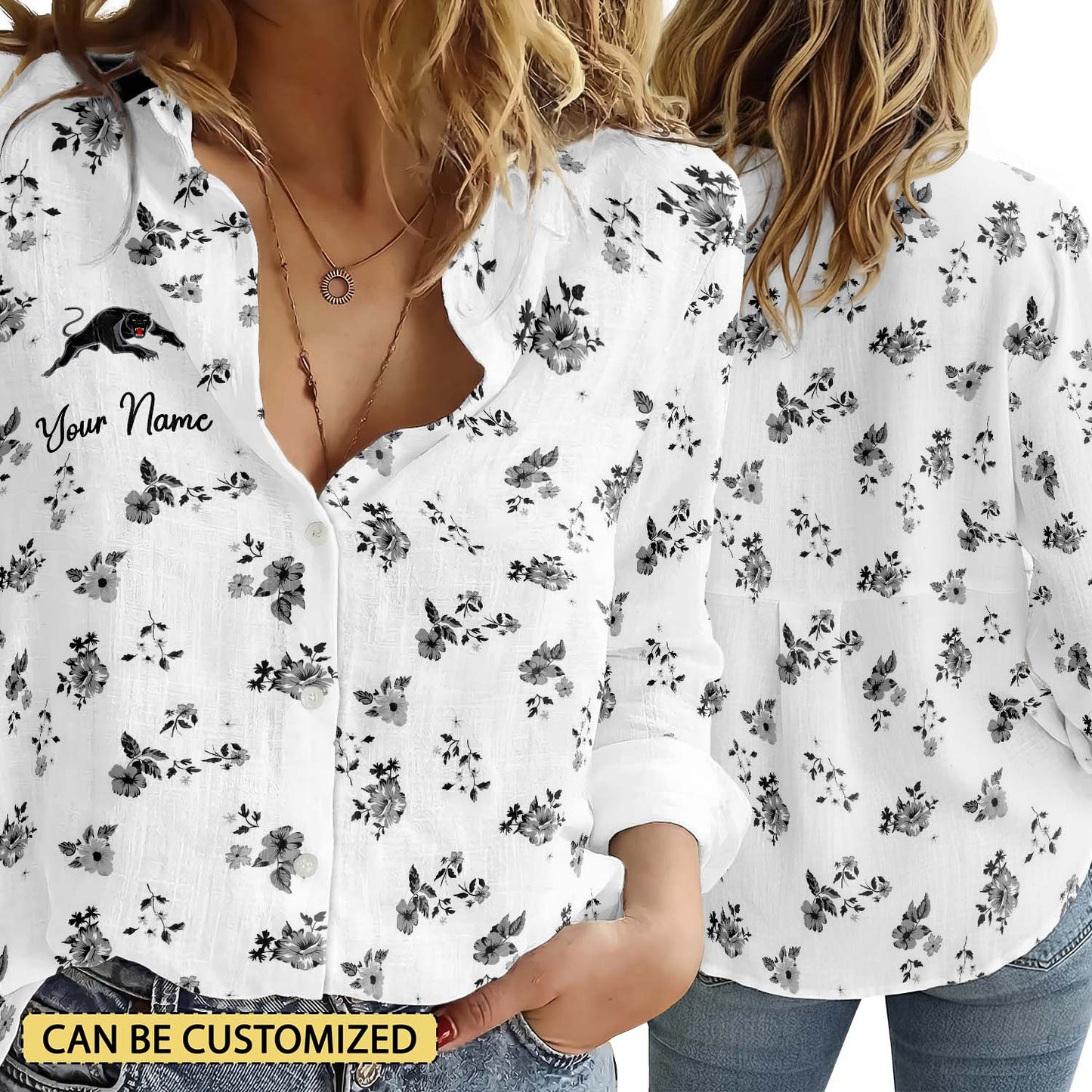 PEN Personalized Custom Women's Casual Shirt