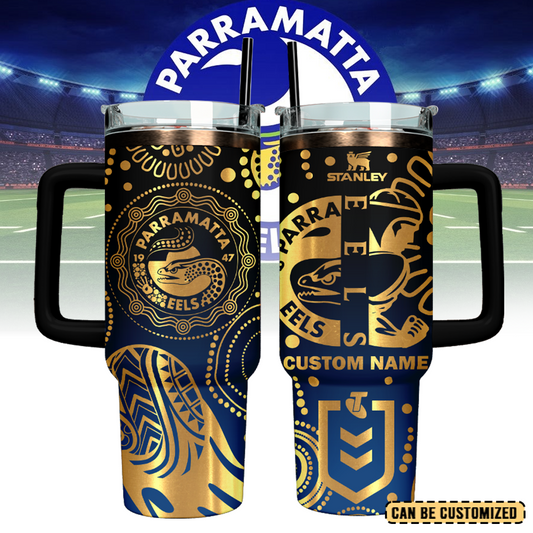 PAR Personalized Custom 40oz 30oz Stainless Steel Tumbler With Handle 3