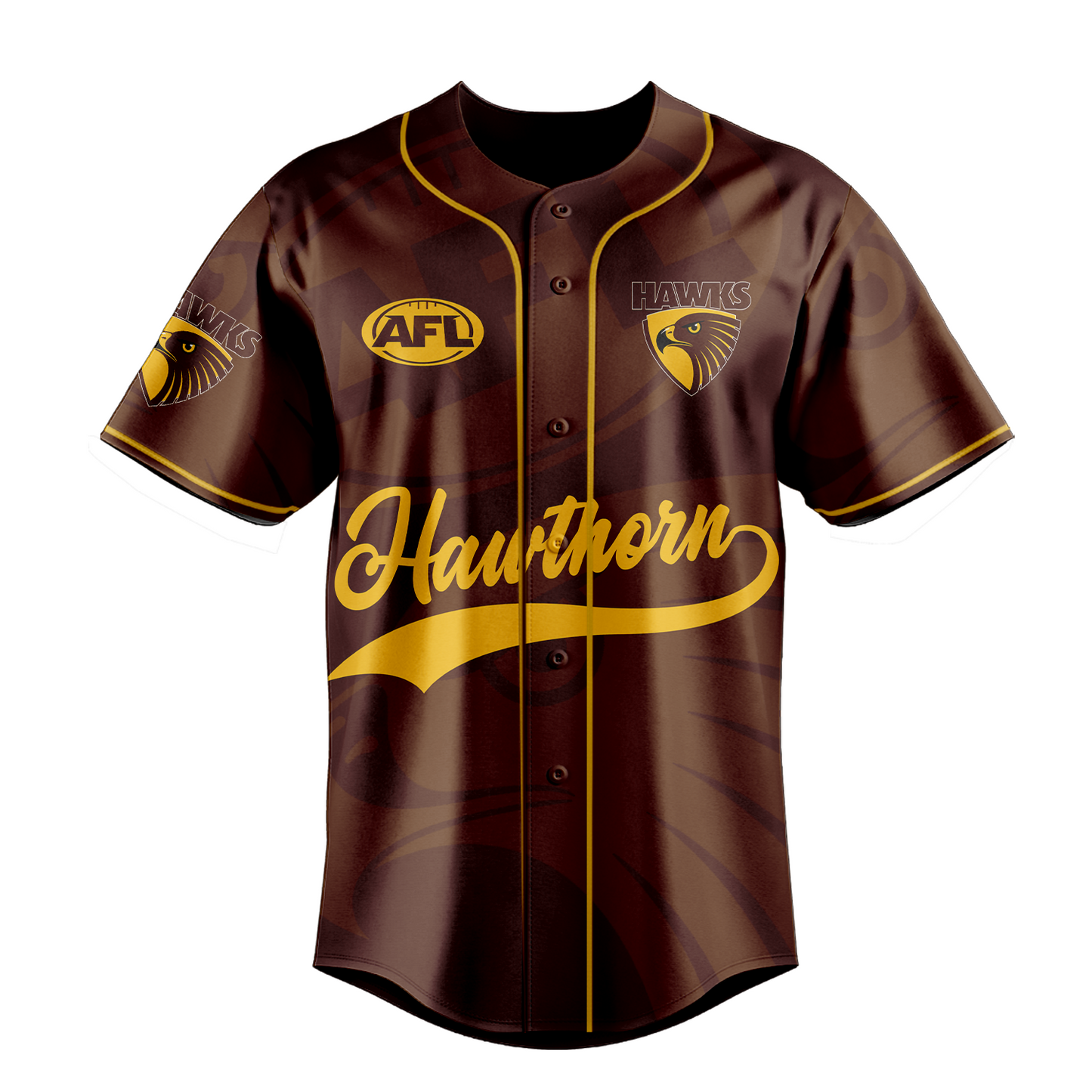HAW Personalized Custom Baseball Jersey 7