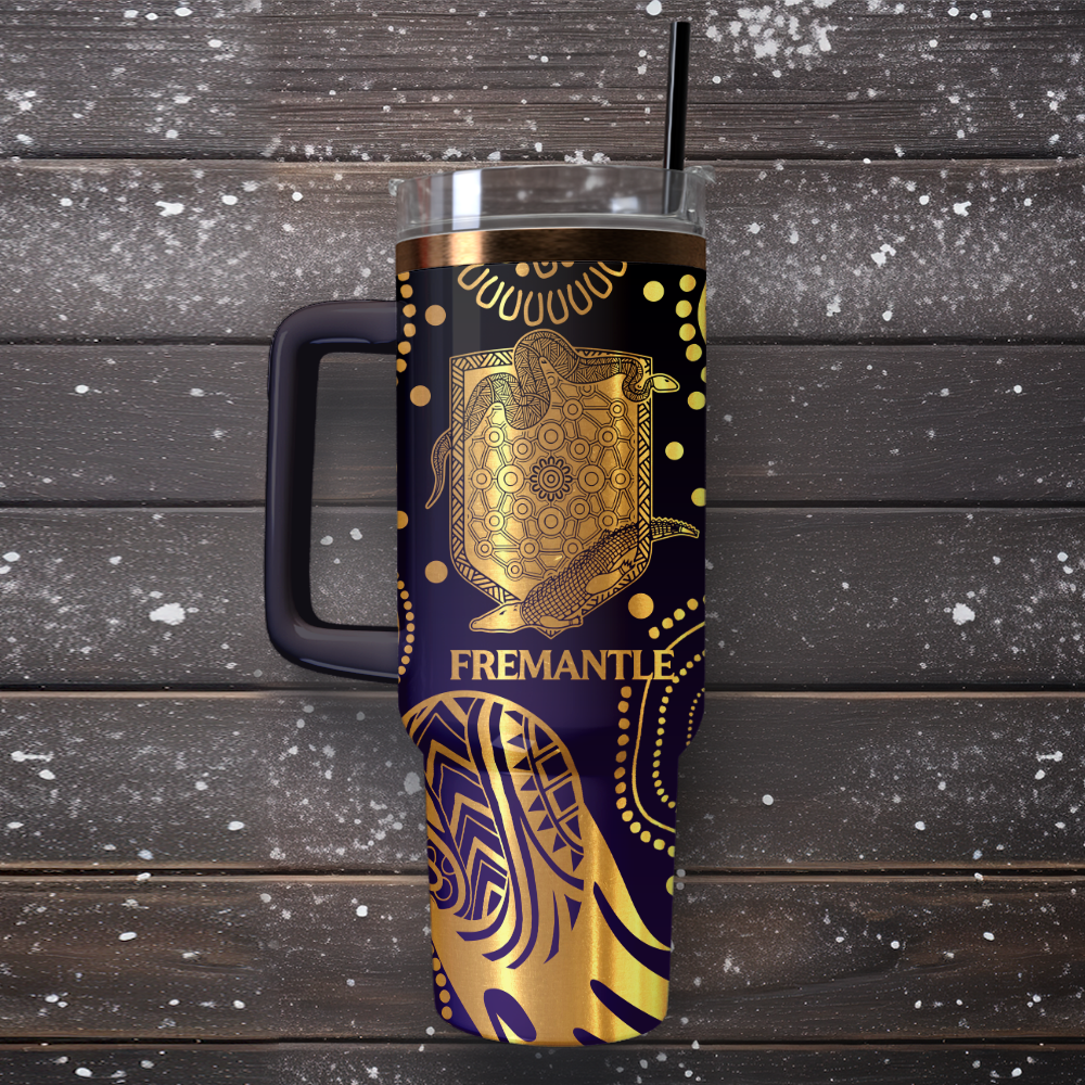 FRE Personalized Custom 40oz 30oz Stainless Steel Tumbler With Handle