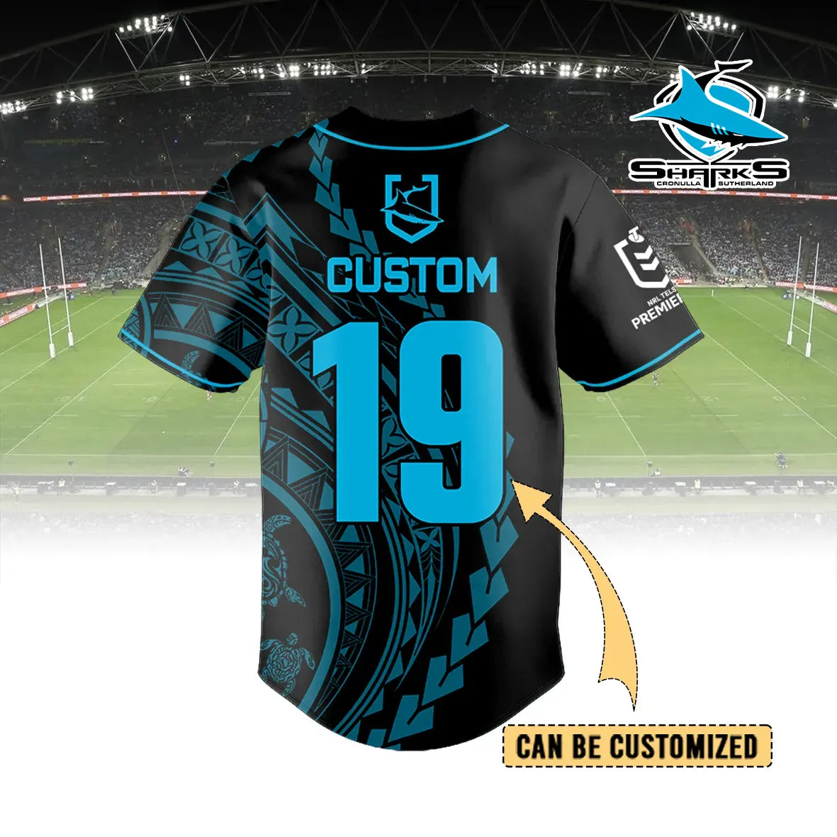 CRO Personalized Custom Baseball Jersey 9