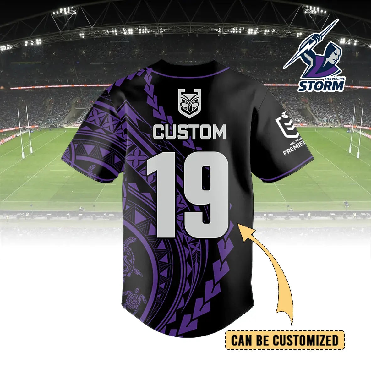 MEL Personalized Custom Baseball Jersey 9