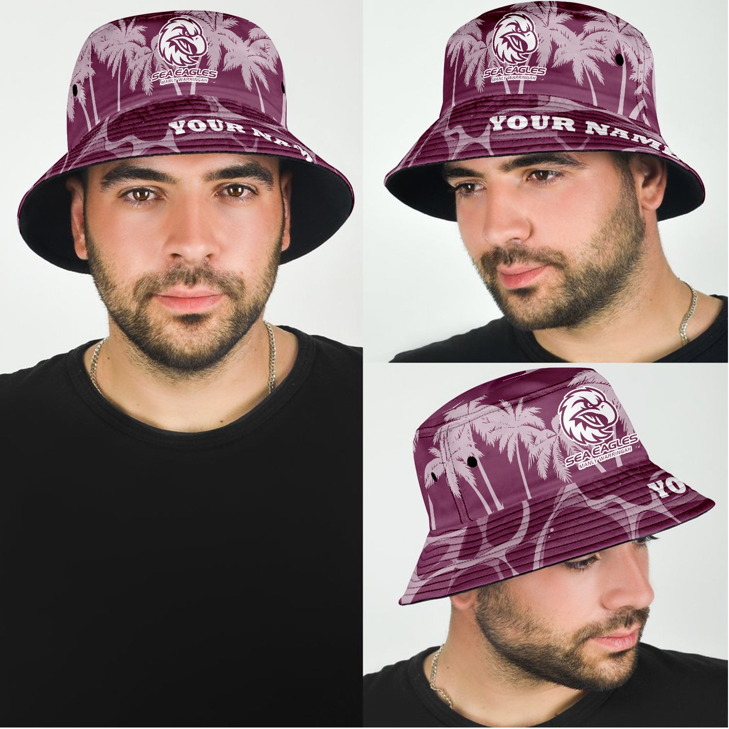 MAN Personalized Custom Bucket Hat