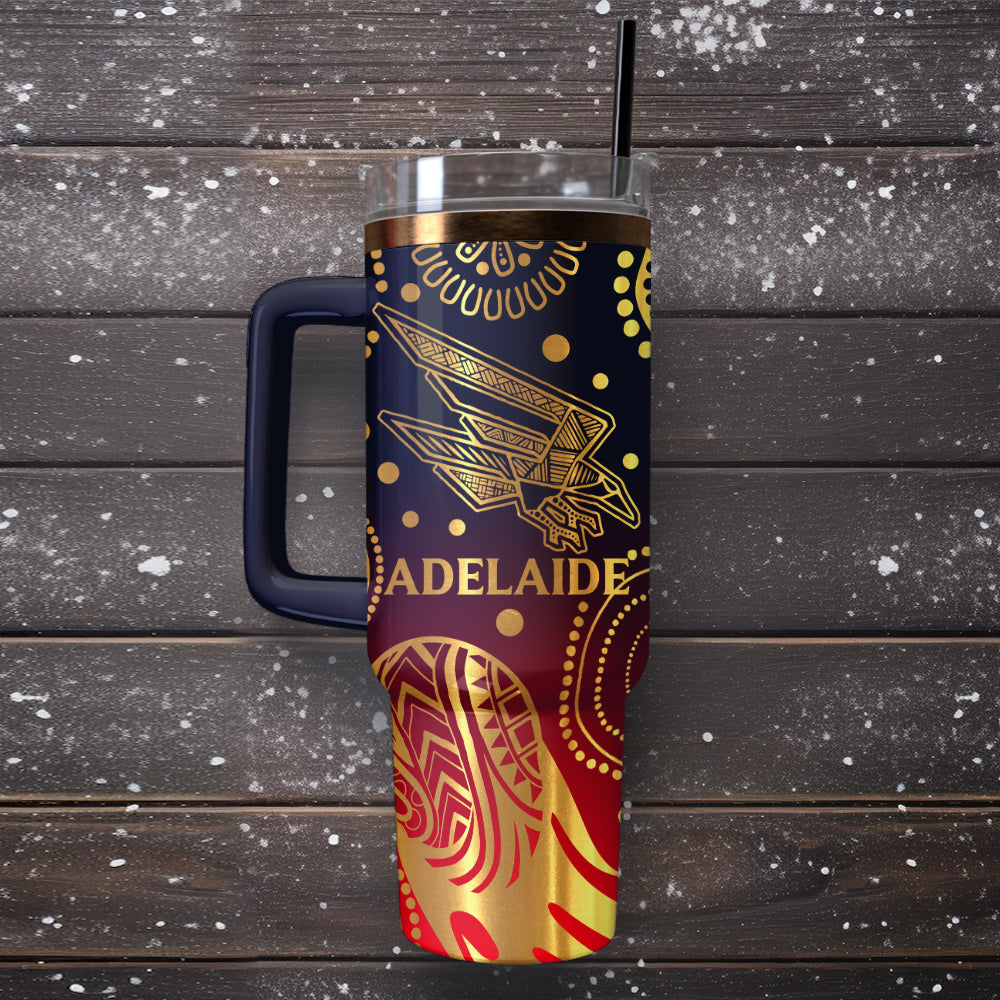 ADE Personalized Custom 40oz 30oz Stainless Steel Tumbler With Handle