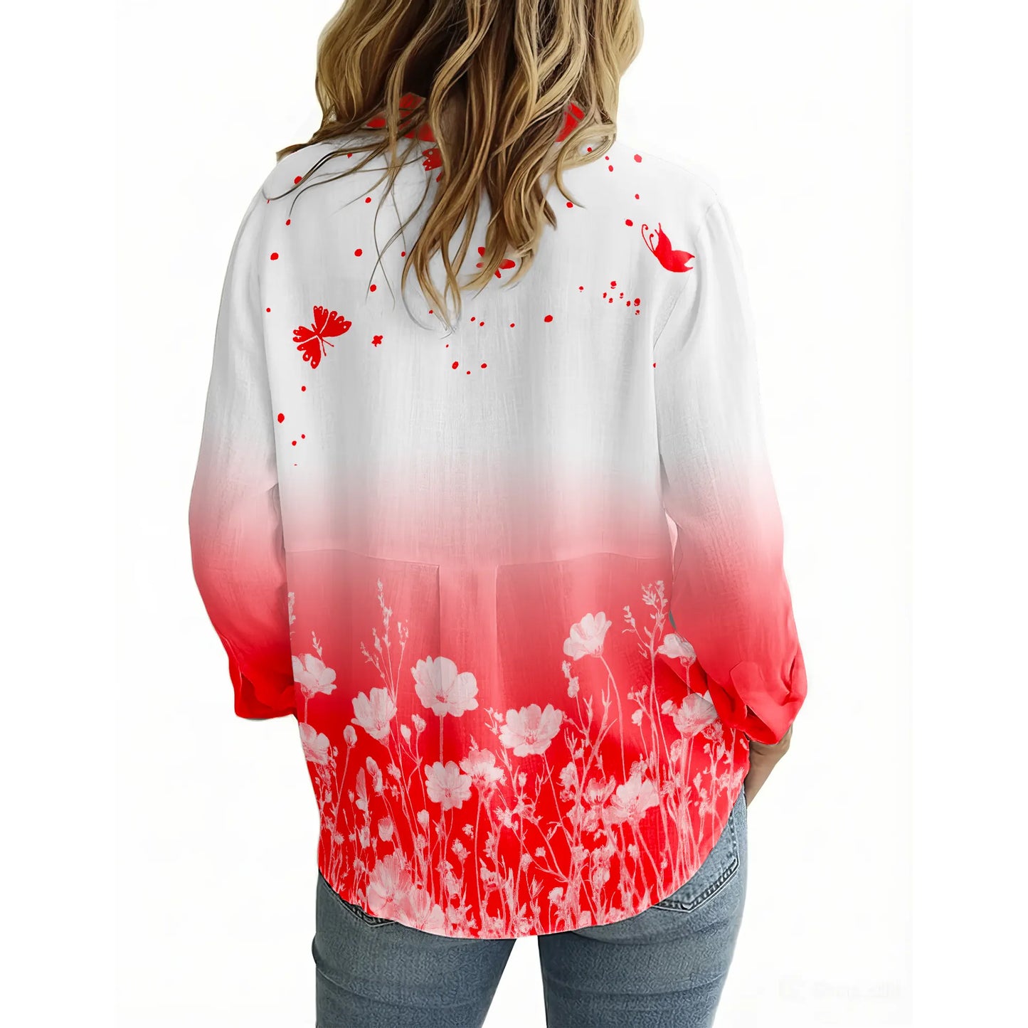 DOL Personalized Custom Women's Casual Shirt 2