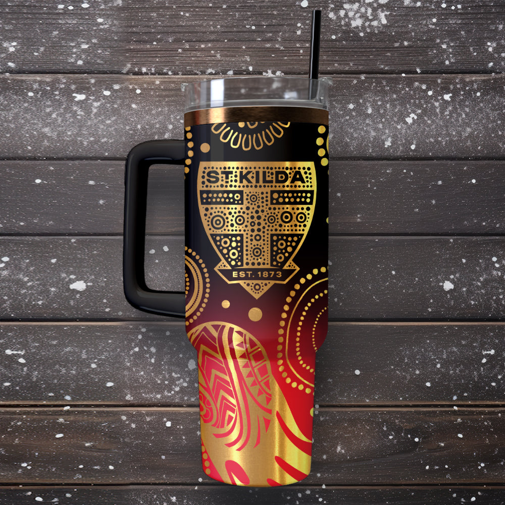 STK Personalized Custom 40oz 30oz Stainless Steel Tumbler With Handle