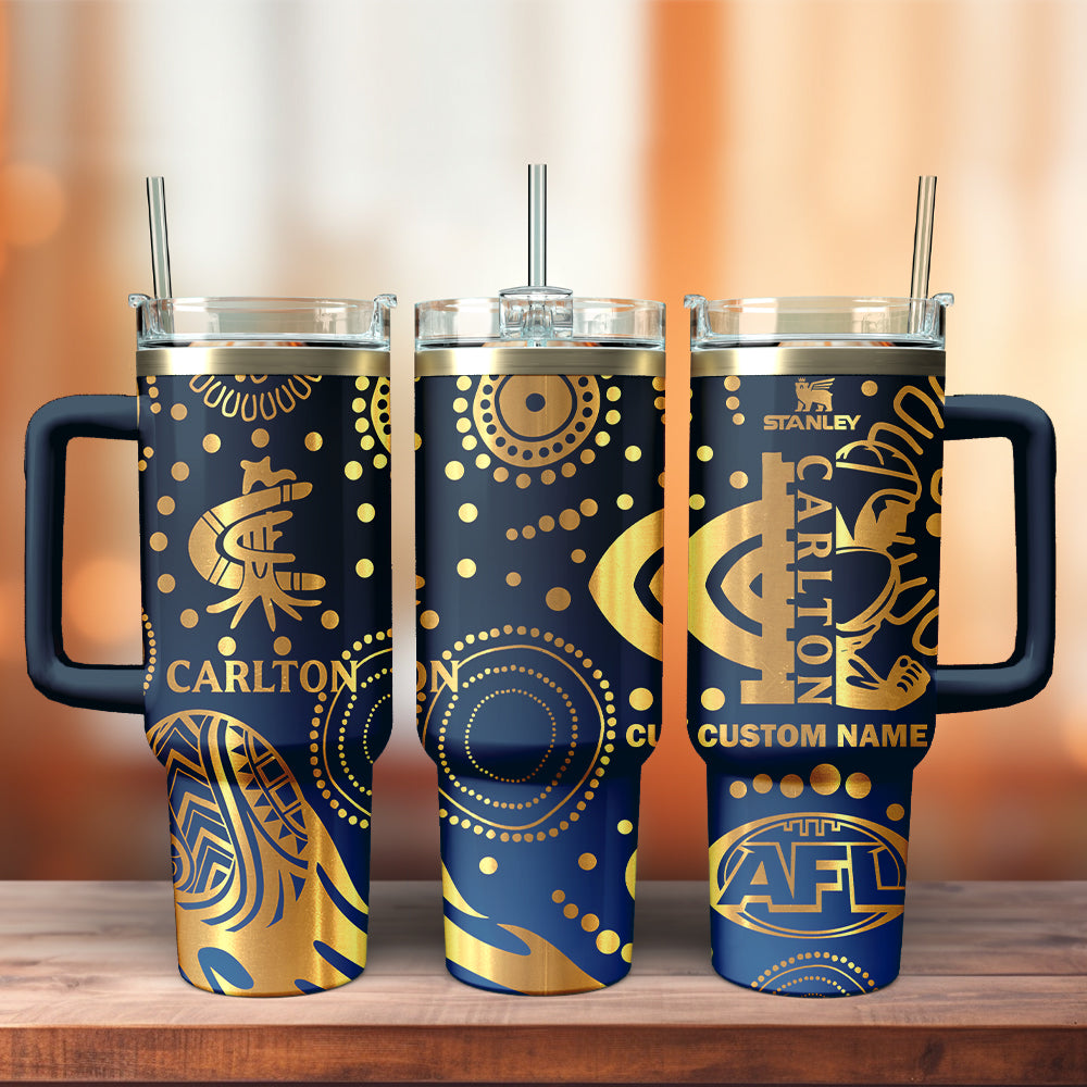 CAR Personalized Custom 40oz 30oz Stainless Steel Tumbler With Handle