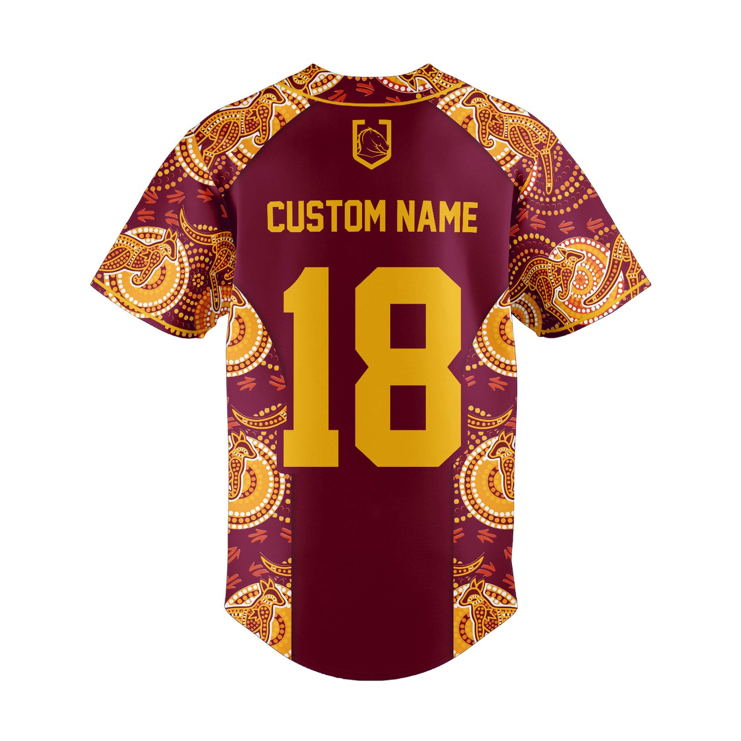 BRI Personalized Custom Baseball Jersey 4