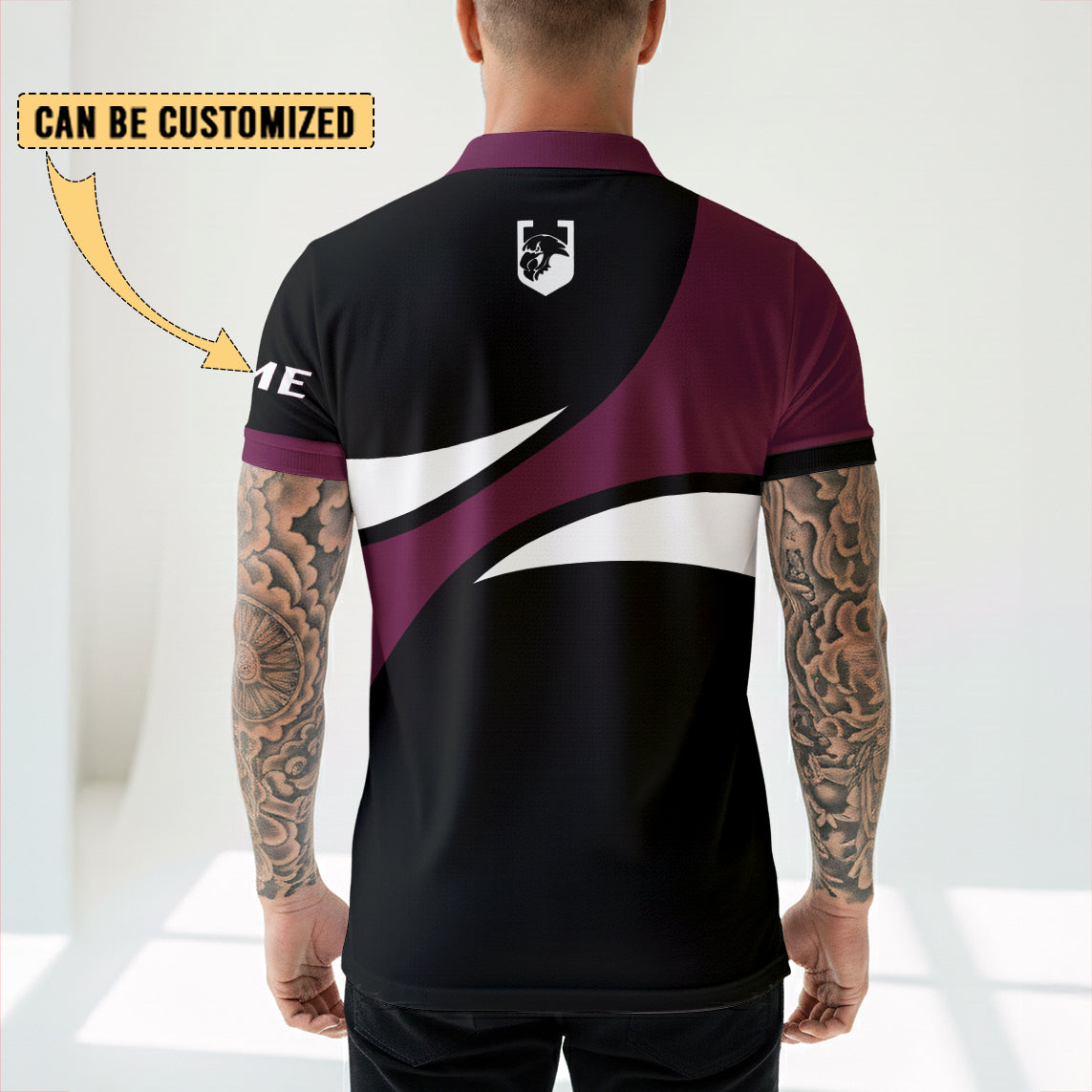 MAN Personalized Custom Polo Shirt 7