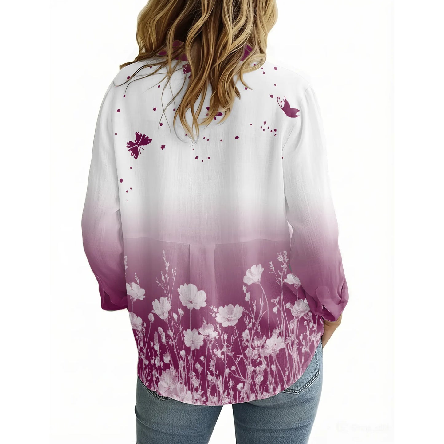 MAN Personalized Custom Women's Casual Shirt 2