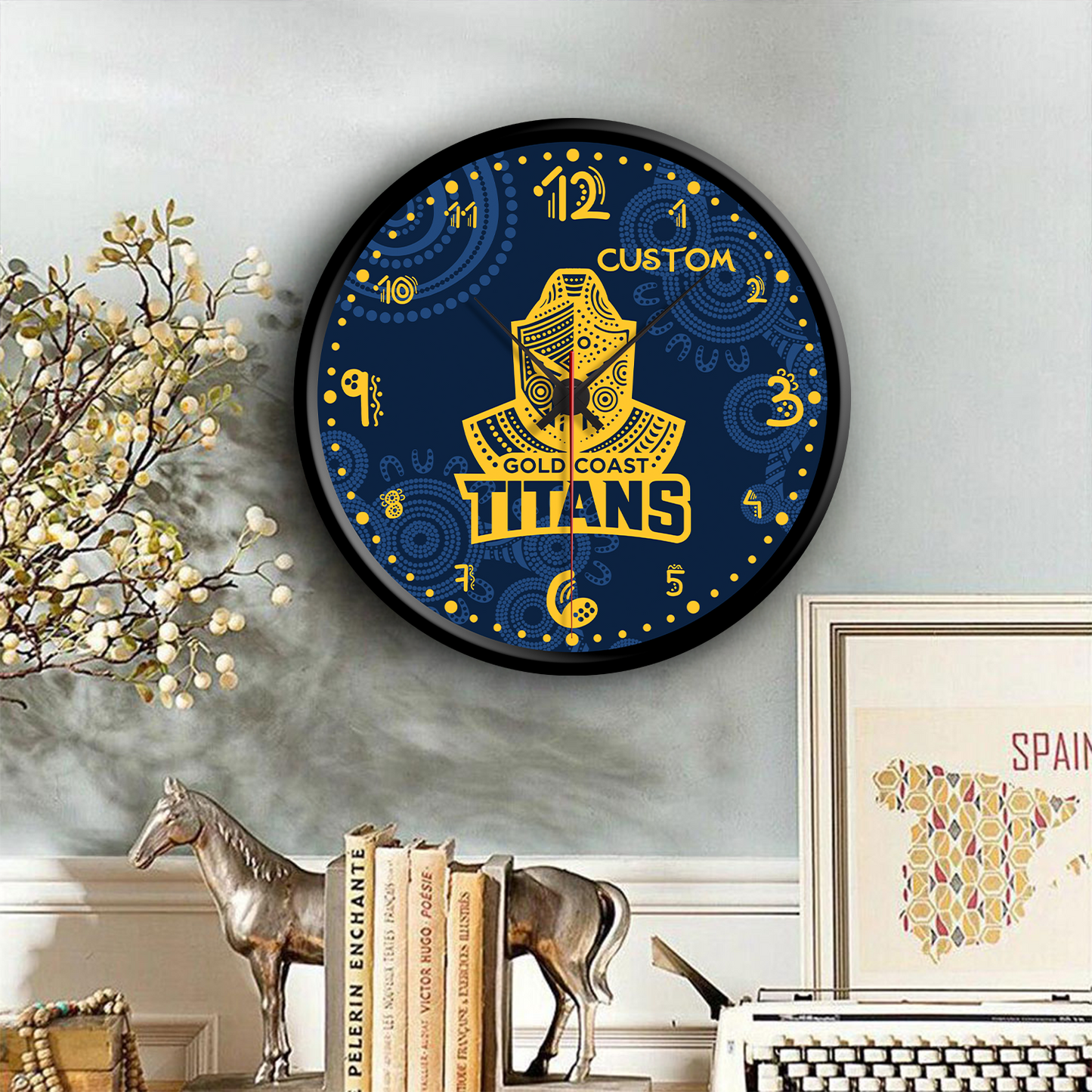 GLD Personalized Custom Wall Clock 2