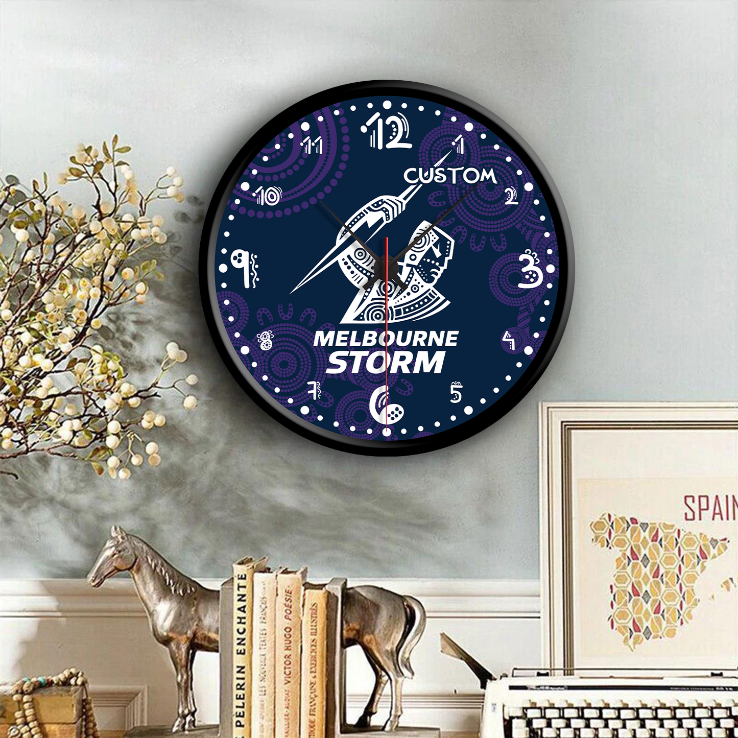 MEL Personalized Custom Wall Clock 2