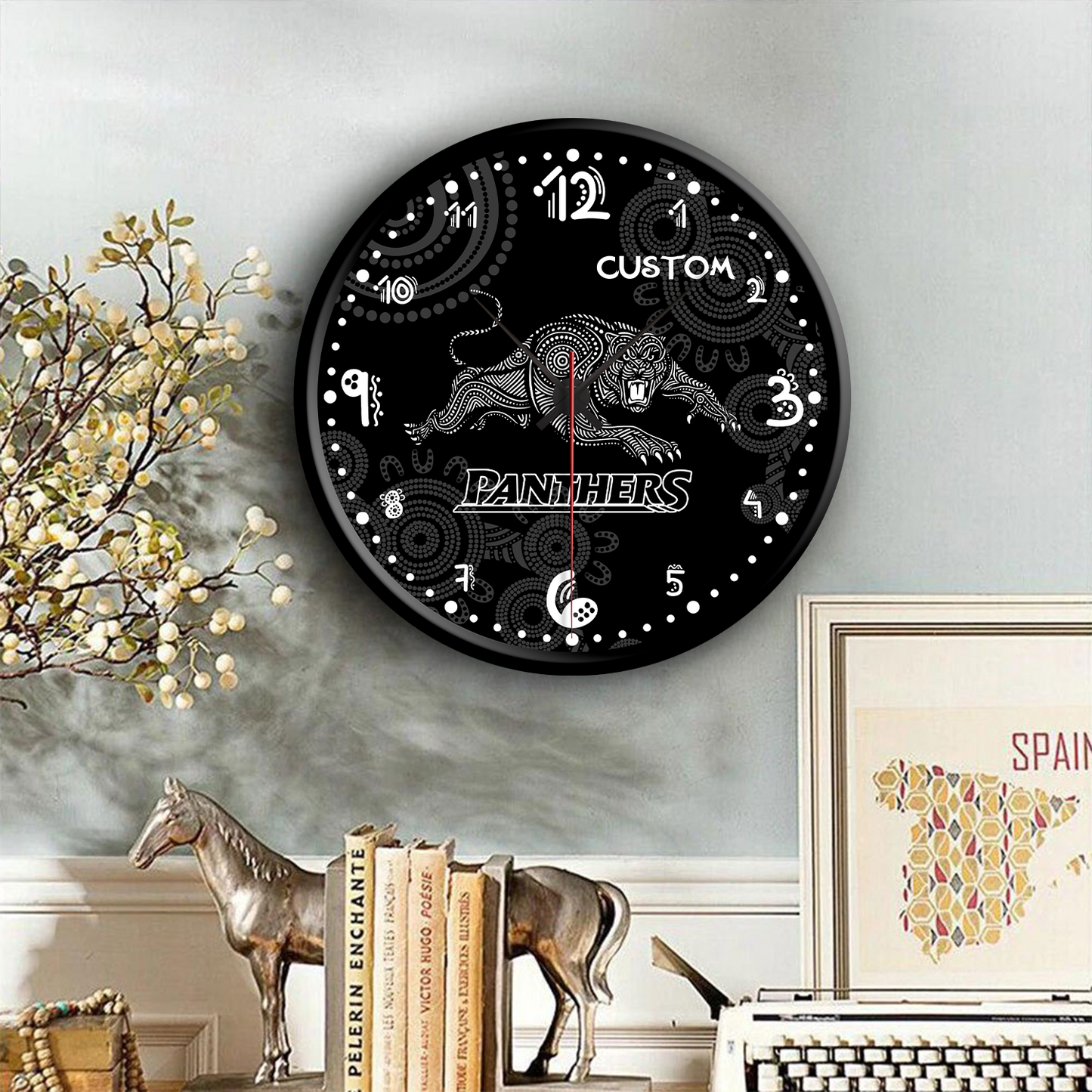 PEN Personalized Custom Wall Clock 2