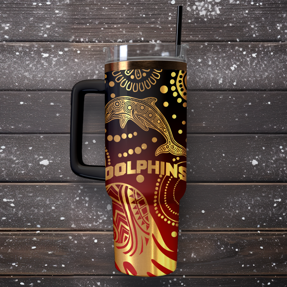 DOL Personalized Custom 40oz 30oz Stainless Steel Tumbler With Handle 3