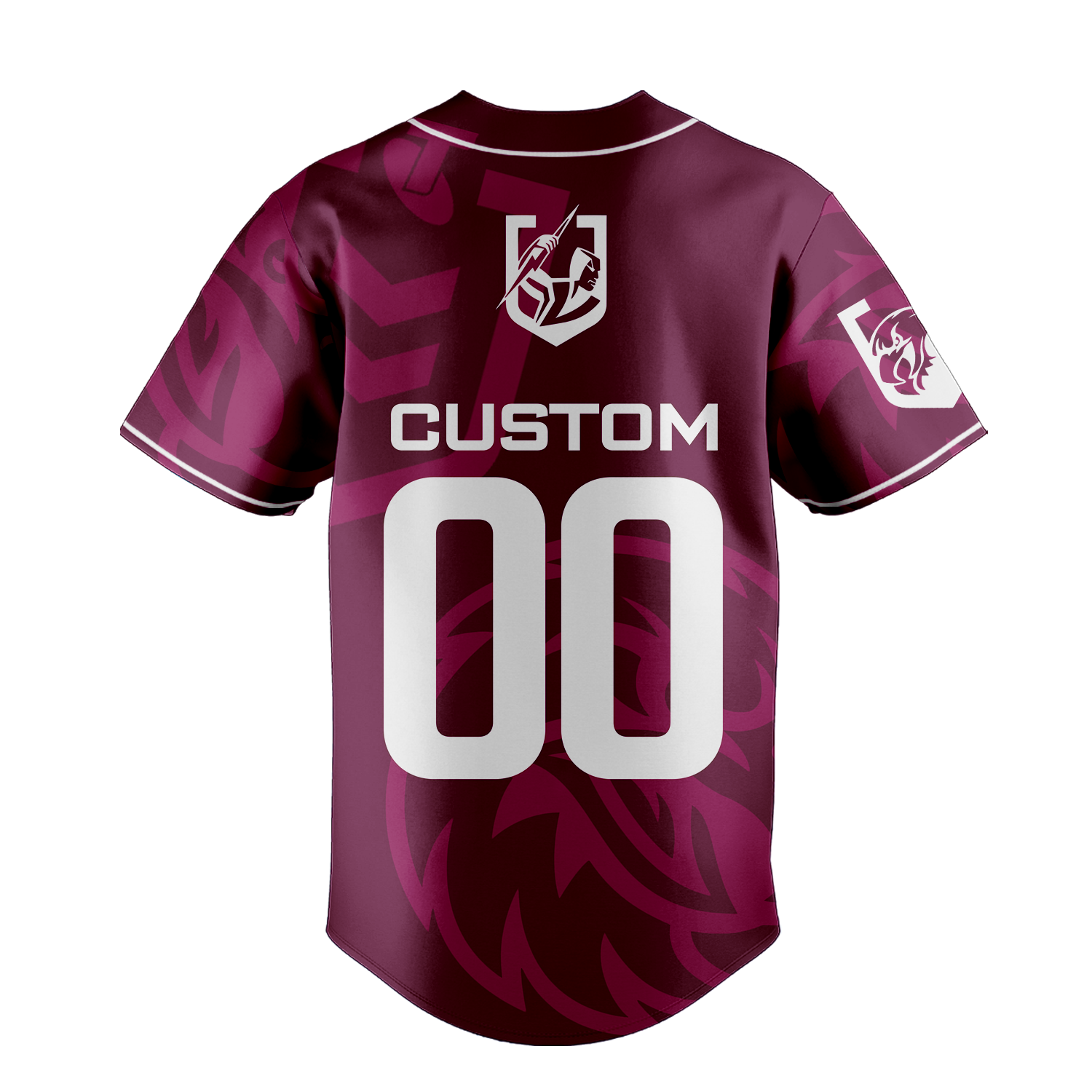 MAN Personalized Custom Baseball Jersey