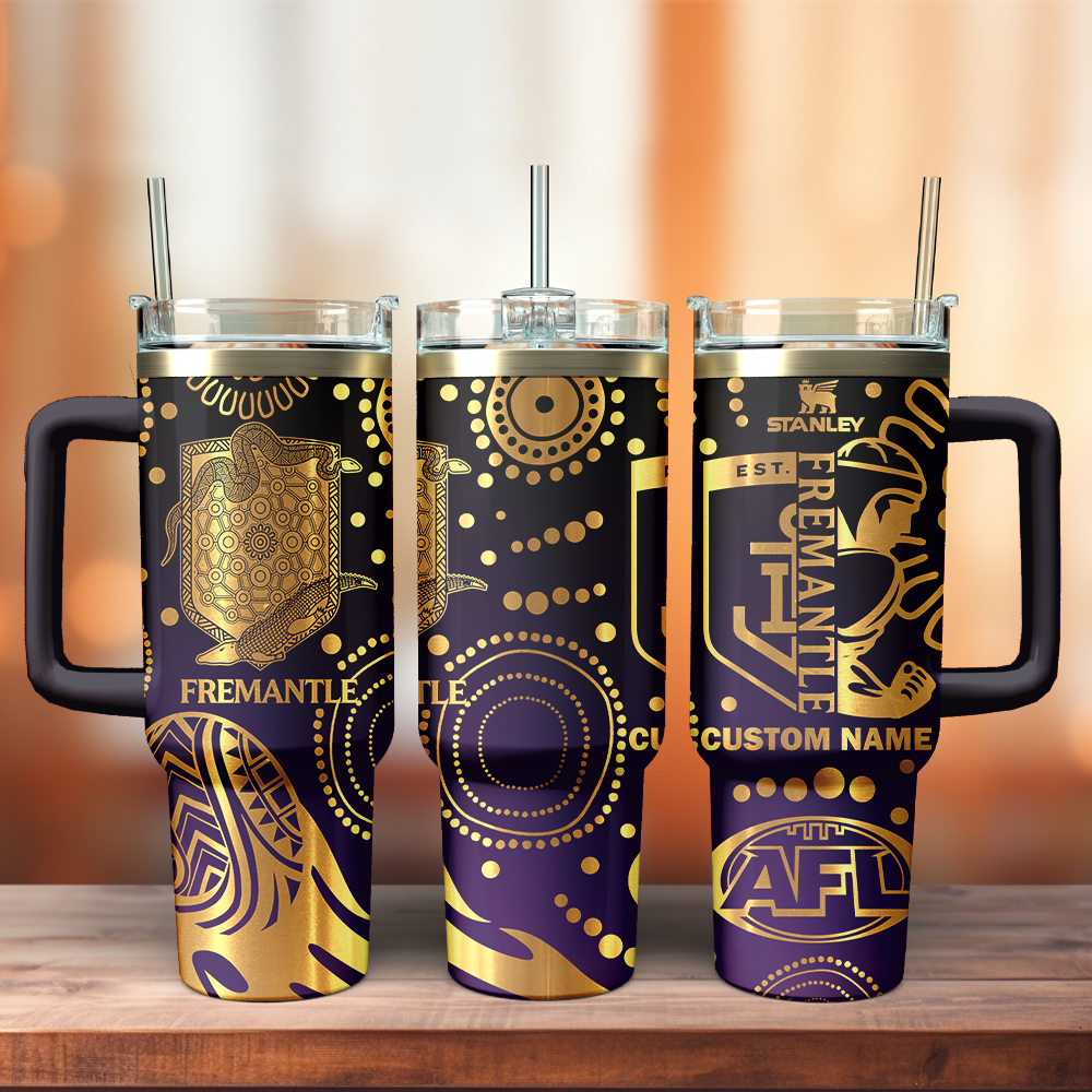 FRE Personalized Custom 40oz 30oz Stainless Steel Tumbler With Handle