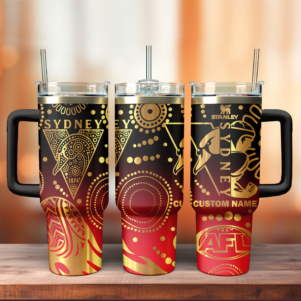 SS Personalized Custom 40oz 30oz Stainless Steel Tumbler With Handle