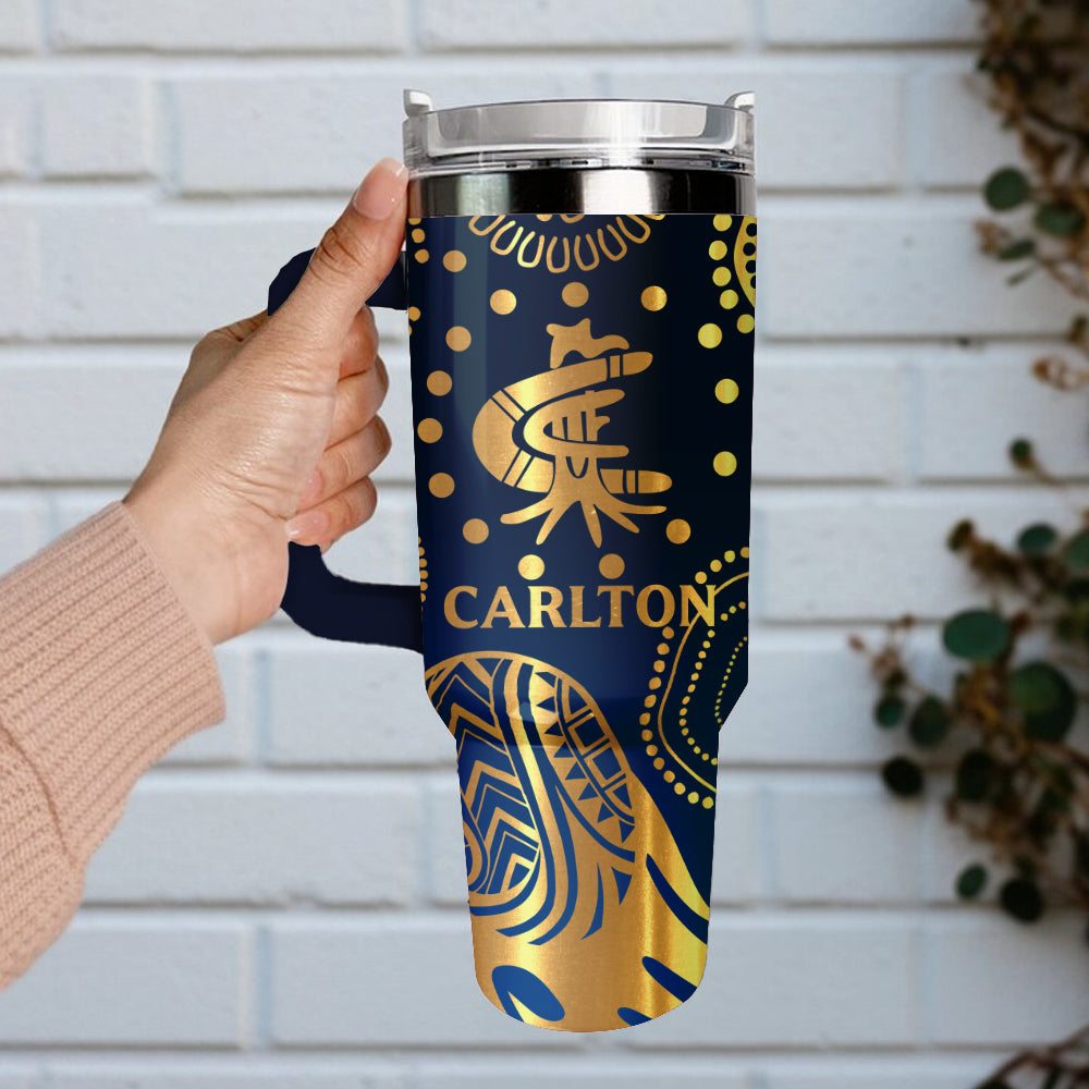 CAR Personalized Custom 40oz 30oz Stainless Steel Tumbler With Handle