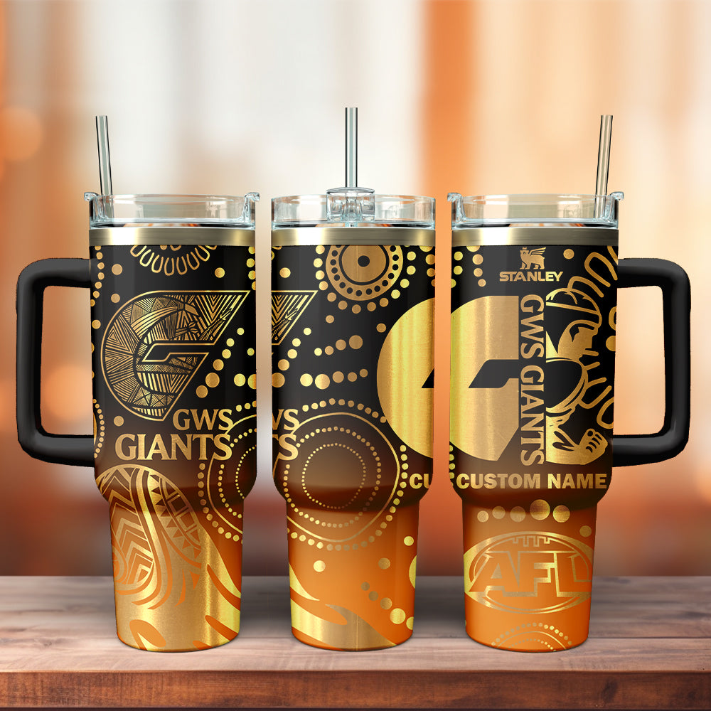 GWS Personalized Custom 40oz 30oz Stainless Steel Tumbler With Handle