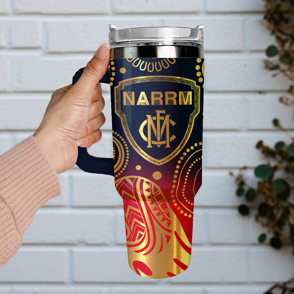 MD Personalized Custom 40oz 30oz Stainless Steel Tumbler With Handle