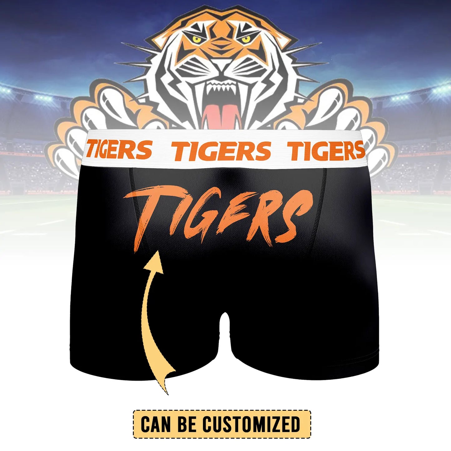 WST Personalized Custom Boxer Briefs Men’s Underwear 2