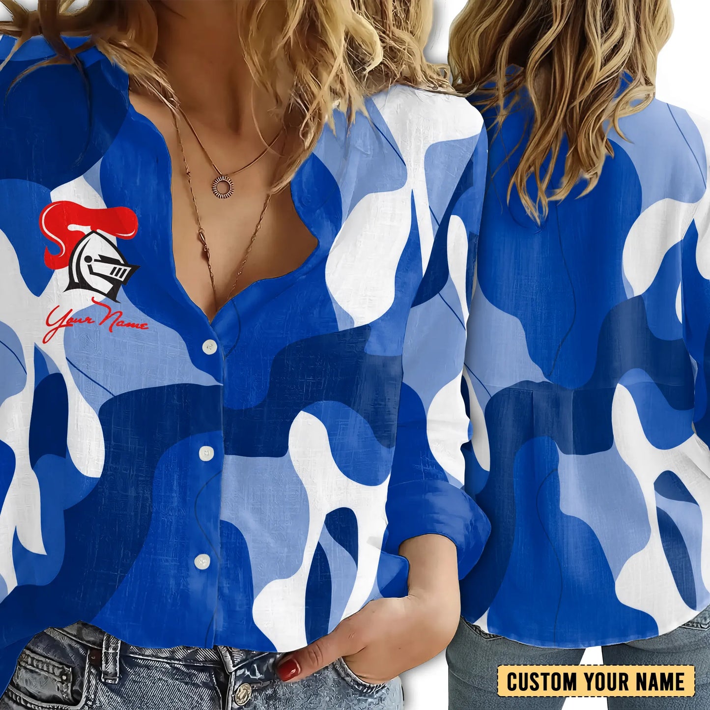 NEW Personalized Custom Women's Casual Shirt 4