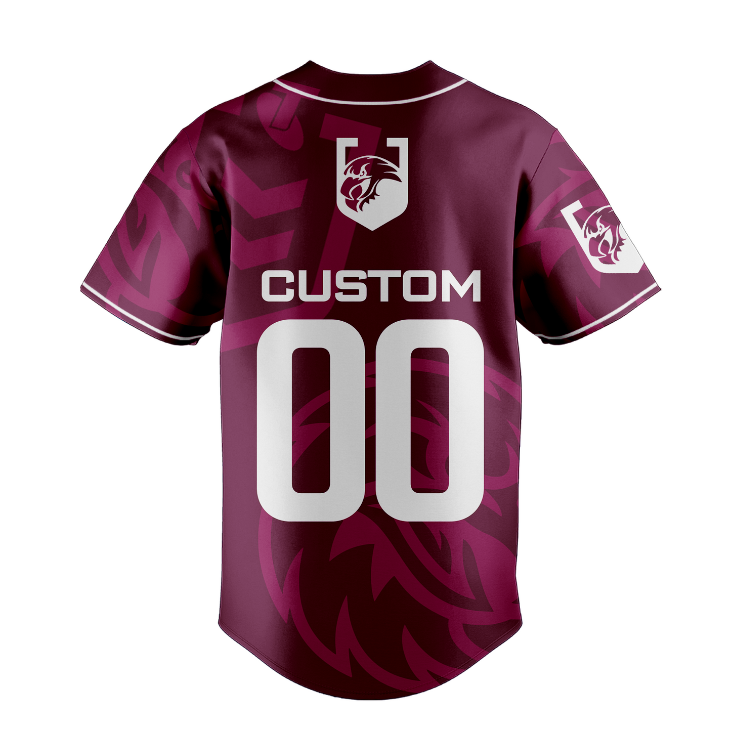 MAN Personalized Custom Baseball Jersey