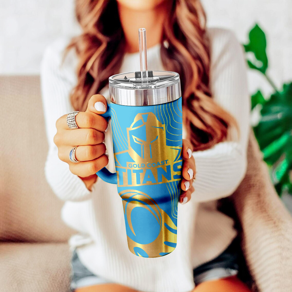 Custom 40oz 30oz Stainless Steel Tumbler With Handle 1