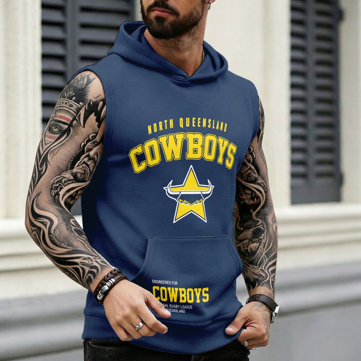 NQL Personalized Custom Hooded Tank Top 5