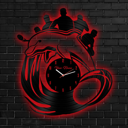 DOL Personalized Custom Vinyl Clock With Led For Home